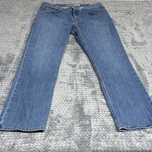 Carhartt Blue Men's Straight-Leg Jeans